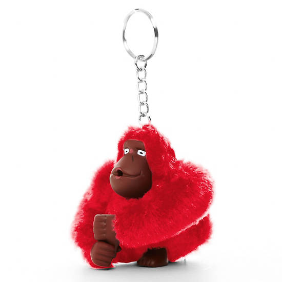 Kipling Sven Monkey Keychain Accessories Cherry Tonal | CA 1999QM